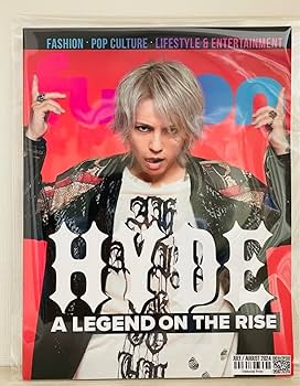 Amazon.co.jp: HYDE 表紙 特集 FUSION magazine 7月8月号